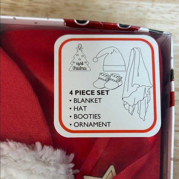 My 1st Christmas 4-Piece Red Costume Set - Picture 3 of 3